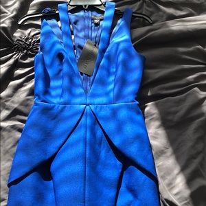 Blue Mini Dress